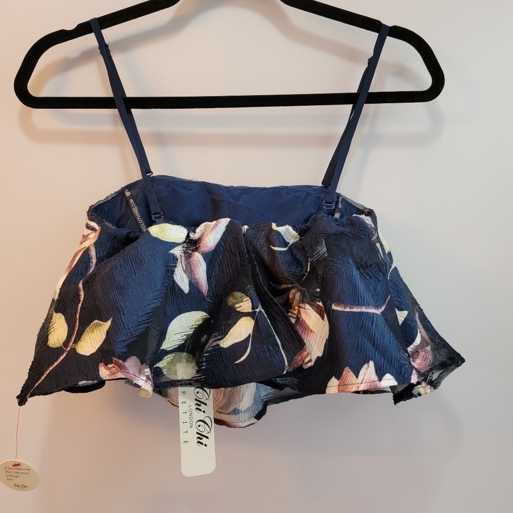 NWT Chi Chi London Petite Rubie Top Size UK 6 / US Size 2 - Picture 3 of 7